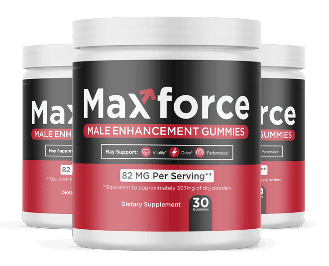 Max Force 3 bottles